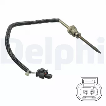 Capteur, température des gaz DELPHI TS30217