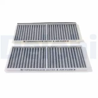Filtre, air de l'habitacle DELPHI OEM D65161J6X9A
