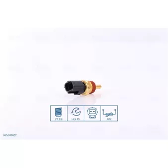 Sonde de température, liquide de refroidissement NISSENS OEM MD177572