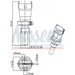 NISSENS 207019 - Sonde de température, liquide de refroidissement