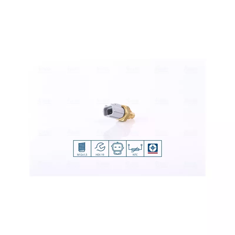 Sonde de température, liquide de refroidissement NISSENS 207043 - Visuel 1