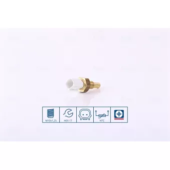 Sonde de température, liquide de refroidissement NISSENS 207071