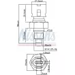 NISSENS 207075 - Sonde de température, liquide de refroidissement