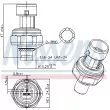 NISSENS 301027 - Pressostat, climatisation