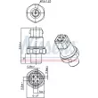 NISSENS 301036 - Pressostat, climatisation