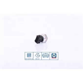 Pressostat, climatisation NISSENS OEM 31368366