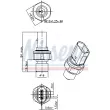 NISSENS 301101 - Pressostat, climatisation