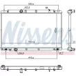 NISSENS 606298 - Radiateur, refroidissement du moteur