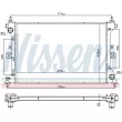 NISSENS 606383 - Radiateur, refroidissement du moteur