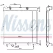 NISSENS 606400 - Radiateur, refroidissement du moteur