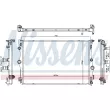 NISSENS 606815 - Radiateur, refroidissement du moteur