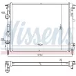 NISSENS 607085 - Radiateur, refroidissement du moteur