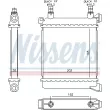 NISSENS 60862 - Radiateur, refroidissement du moteur