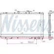 NISSENS 64664A - Radiateur, refroidissement du moteur