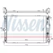 NISSENS 68541 - Radiateur, refroidissement du moteur