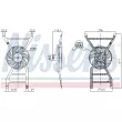 Ventilateur, refroidissement du moteur NISSENS [850089]