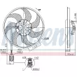 NISSENS 850091 - Ventilateur, refroidissement du moteur
