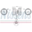 NISSENS 87238 - Pulseur d'air habitacle