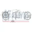 Pulseur d'air habitacle NISSENS [87635]