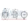 Pulseur d'air habitacle NISSENS [87670]