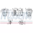 NISSENS 890663 - Compresseur, climatisation