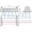 NISSENS 91262 - Radiateur d'huile