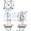NISSENS 91375 - Radiateur d'huile