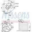 NISSENS 91396 - Radiateur d'huile de boîte automatique