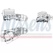 NISSENS 91400 - Boîtier, filtre à huile