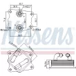 NISSENS 91442 - Radiateur d'huile