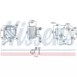 Radiateur d'huile NISSENS [91519]