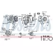 Turbocompresseur, suralimentation NISSENS [93432]