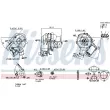 Turbocompresseur, suralimentation NISSENS [93610]