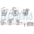 NISSENS 93615 - Turbocompresseur, suralimentation