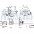 NISSENS 93727 - Turbocompresseur, suralimentation