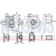 Turbocompresseur, suralimentation NISSENS [93733]