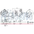 Turbocompresseur, suralimentation NISSENS [93787]