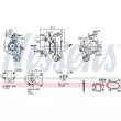 Turbocompresseur, suralimentation NISSENS [93829]