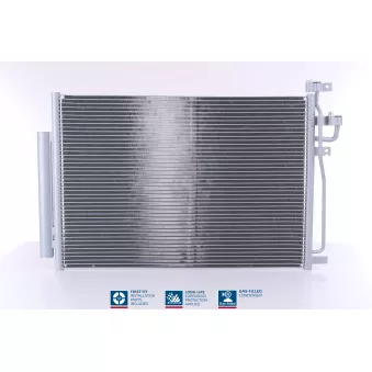 Condenseur, climatisation NISSENS 940010 pour CHEVROLET CAPTIVA 2.4 GPL 4WD - 136cv