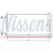 NISSENS 940140 - Condenseur, climatisation
