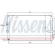 NISSENS 940197 - Condenseur, climatisation