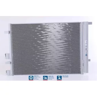 NISSENS 940221 - Condenseur, climatisation