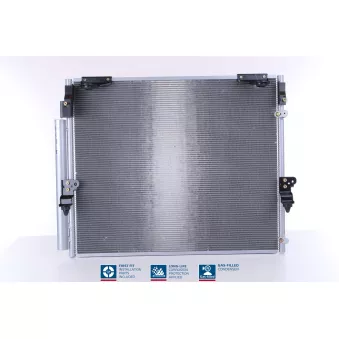 Condenseur, climatisation NISSENS 940304 pour TOYOTA LAND CRUISER 4.5 D4-D - 272cv