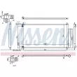 NISSENS 940340 - Condenseur, climatisation