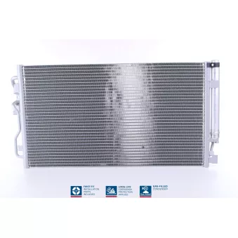 Condenseur, climatisation NISSENS 940357 pour BMW Série 1 M 135 i - 320cv