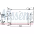 NISSENS 940458 - Condenseur, climatisation