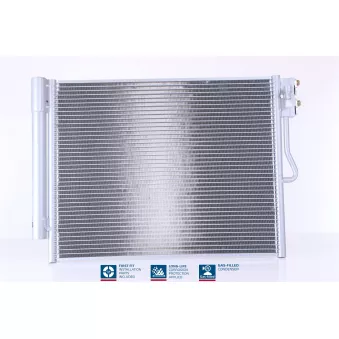 Condenseur, climatisation NISSENS 940677 pour SEAT LEON 1.6 CDTI - 95cv