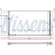 NISSENS 940707 - Condenseur, climatisation