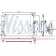NISSENS 940786 - Condenseur, climatisation