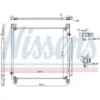 NISSENS 940799 - Condenseur, climatisation